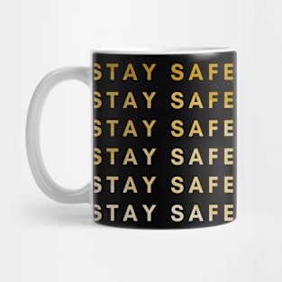 Stay Safe (Yellow) Mug